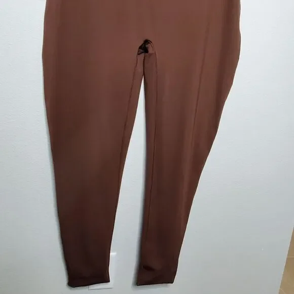 SKIMS All-in-One Mock Neck Sleeveless Unitard - Cocoa Bodysuit Size 3X - Picture 5 of 10